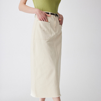 OEM logo personnalisé robe à pois conçu jupe mi-longue pour femmes vêtements de mode dames dame élégante jupe décontractée