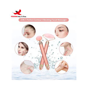 Mixed Procurement Low Price New Product <b>Electric</b> <b>Massager</b> 100% Natural 3D Facial Beauty Roller Skin Oil - Product Image 3