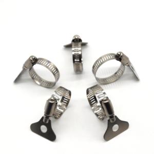 Haute qualité à prix bon marché en acier inoxydable 304 316 collier de serrage à vis sans fin américain collier de serrage réglable avec poignée - Product Image 5