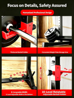 Rack de musculation multifonctionnel pour la maison, banc de musculation réglable pour l'entraînement complet du corps