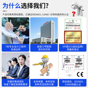 เตียงพยาบาลแบบปรับมือ Kangluo รุ่น HLC-026 เตียงโรงพยาบาลแบบหมุนมือสองจุด พร้อมแผ่นรองรับแบบเจาะรูและราวกั้นเสริมความแข็งแรง - Product Image 4