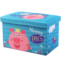 Vente en gros de jolis tabourets de dessin animé, pliables, multi-tailles, 47l, imperméables, pouf
