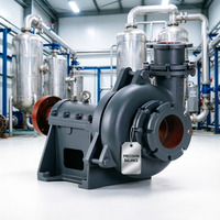 Pompe centrifuge à boue de 80 x 100 mm, stable et de puissance moyenne, pour le traitement des minerais de zinc, de plomb et d'argent