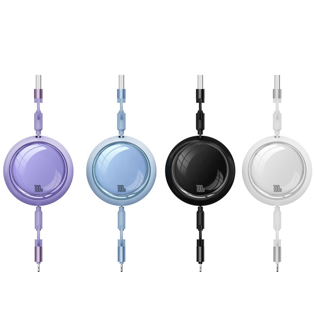 Retractable 100W 3in1 GiftUse Portable Charging Cable for iPhone1517