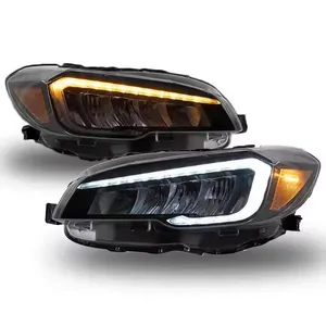 Diskon besar kualitas tinggi suku cadang mobil lampu depan LED cocok untuk Subaru WRX 2015 kit Bodi