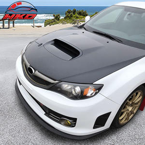 Alerón Delantero para Parachoques Estilo CS Sin Pintar para Subaru Impreza WRX STI 08-10, Material PU - Product Image 2