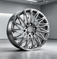 Jantes en alliage d'aluminium forgé JWYC 18 pouces PCD 5x114.3 Neuves 25mm ET pour la modification de voitures