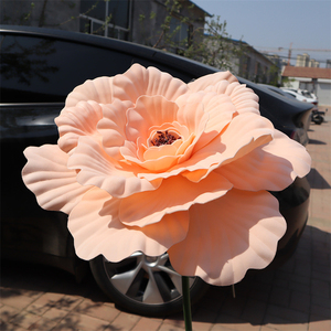 Pronto Stock <span class=keywords><strong>fiori</strong></span> giganti Set di <span class=keywords><strong>peonia</strong></span> artificiale EVA schiuma finestra di nozze mostra gigante <span class=keywords><strong>peonia</strong></span> fiore - Product Image 4