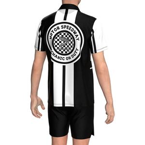 Maillot de course ODM Sublimation Pit Crew, dernier design, en mesh, polo, pour moto - Product Image 6