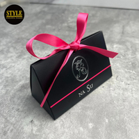Kit d'emballage artisanal écologique personnalisé pour mariage, anniversaire, cadeau, sac à bijoux pliable en papier artistique avec dorure à chaud