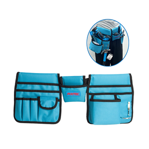 FIXTEC OEM Electrician <b>Tool</b> Waist Small Carrier <b>Bag</b> 600D Polyester With 7 Pockets Waterproof & Adjustable Strap FHTB101 - Product Image 6