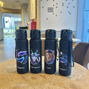 Logo personnalisé 1L Sport Fitness bouteille d'eau de qualité alimentaire couvercle en plastique potable directe pour les jeunes école randonnée pour les activités de plein air - Product Image 5