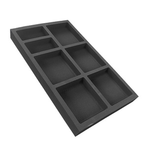 La espuma de la Caja magnética de regalo negra se inserta en el embalaje y se llena con productos de protección contra golpes de espuma - Product Image 4