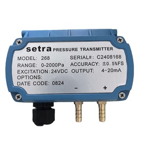 Nuevo modelo <span class=keywords><strong>Setra</strong></span> 268/268Ex/268MR <span class=keywords><strong>4</strong></span>-20mA Sensor/transmisor de presión diferencial intrínsecamente seguro 268-C2408168 - Product Image 1
