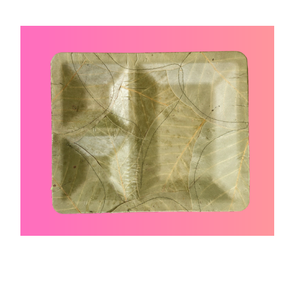 Assiettes à repas en feuilles de Sal faites à la main rustiques Vaisselle et vaisselle en feuilles jetables biodégradables et écologiques pour la restauration et les fêtes - Product Image 1