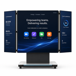 Pantalla LED Interior Portátil LEDTAO P1.27 de Paso Fino, 550cd/m, para Reuniones de Negocios, Exposiciones, <span class=keywords><strong>Tiendas</strong></span> Minoristas y Aeropuertos - Product Image 1
