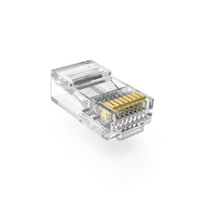 Network 8p8c <strong>Modular</strong> <strong>Plug</strong> Utp Conector Price Cat6 <strong>Rj45</strong> Ethernet Connector - Product Image 1
