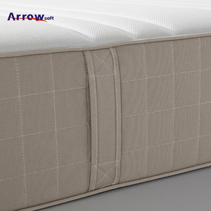 ラテックスメモリーフォームマットレスシングルスプリングマットレスエアバッファースプリングアパートメント家具サポートミディアムファームハイトベッド - Product Image 4