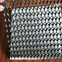 Filet de drainage composite 3D, filet de drainage composite en plastique, géotextile pour parkings industriels, matériaux HDPE/PP