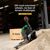 Nouveau chariot élévateur électrique tout-terrain robuste pour tous les terrains, adapté aux chariots élévateurs électriques sur terrain accidenté