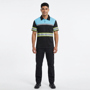 Camiseta Polo de Seguridad de Poliéster con Diseño Personalizado, de Buena Calidad, para Hombre, de Alta Visibilidad, Manga Corta, Reflectante - Product Image 1