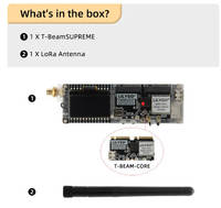 Carte de développement Meshtastic T-BeamSUPREME ESP32-S3 OEM avec module LoRa 433MHz 868MHz 915MHz GPS L76K WiFi BT OLED Guangdong
