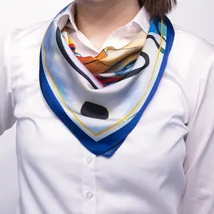 Yüksek kaliteli japon bayan hediye eşarp popüler tasarımlar