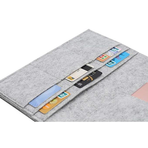 Felt Slim <b>Wallets</b> Short Length Large Capacity Anti-Theft Cash Clutch Purses <b>Card</b> <b>Holder</b> Soft Polyester Korean Fashion <b>Lady</b> - Product Image 4