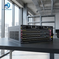 Chasis de Switch de Enrutamiento Modular Multiservicio S7006E con 6 Ranuras de Servicio, Unidad de Switch Agregado de Capa 3 Administrado de Alta Densidad