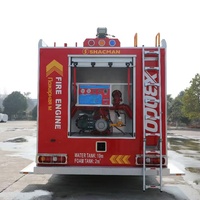 Camion de pompiers Shacman 12 tonnes à réservoir d'eau, matériau robuste personnalisé, 6x4, pour la lutte contre les incendies à la mousse, fabricants en Argentine