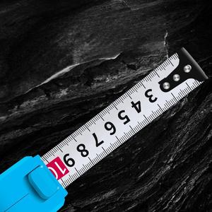 Regla de medición de cinta de acero dorado negro de 3 m, 5 m, 7,5 m, 10m, regla de caja, cinta de medición de acero resistente al desgaste y a caídas - Product Image 6