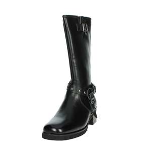 Women's <b>Knee</b> <b>High</b> Boots Black 36 Heel Height With Buckle Detail - Product Image 6