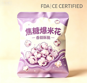 Bolsa <span class=keywords><strong>de</strong></span> Plástico para <span class=keywords><strong>Palomitas</strong></span> <span class=keywords><strong>de</strong></span> Maíz con Sellado Trasero, Impresión por Grabado Personalizada, Resistente a la Humedad, Grado Alimenticio, MOQ Bajo, Soporte Gratuito - Product Image 4