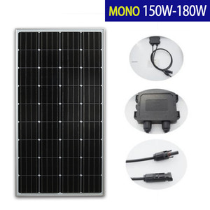 Mini panneau solaire de petite taille 12V 18V 20W 30W 50W 100W 150W Panneau solaire monocristallin personnalisé - Product Image 2