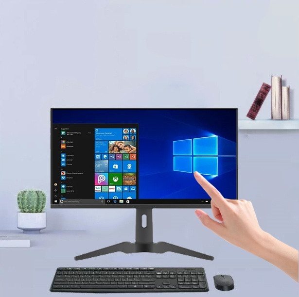 Frameless Slim Desktop PC in One Laptop PC All-in-one Pc Comput Touch All 23.8 Inch Laptop Computer Gaming