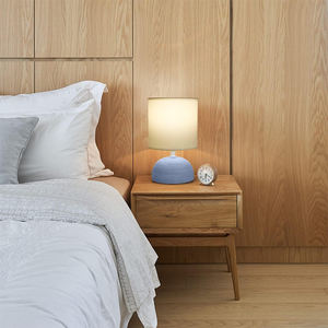 Lámpara de mesa de cerámica e14 (sin fuente de luz) - ideal para decorar y crear ambiente en los espacios. - Product Image 3