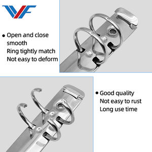 Öffnen, Schließen von Vier-Loch-Clips, Metall binder, Büro dokumente, Studien papiere, Binde ordner, Fotoalben, Kreis clips. - Product Image 2