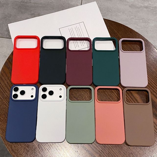 Hot Style Hot Cheap Macaroon Color Matte TPU Phone Case Accessories for iPhone 17 Pro Max 16 15 Cover
