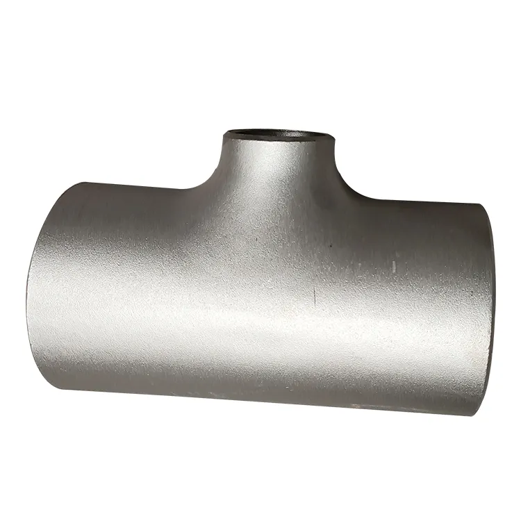 Alto popolare ASME B16.9 1/2 "-24" pollici diametro uguale 304 316L forgiato uguale Tee tubo in acciaio inossidabile raccordi b16.9