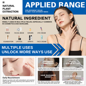 フェイスボディ & ヘアケア用,100% 天然ピュアローズオイル保湿老化防止ローズマッサージエッセンシャルオイル - Product Image 4