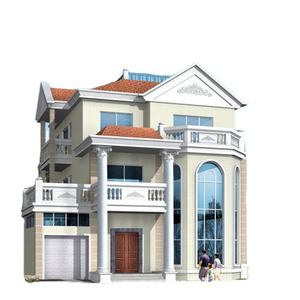 Casa Prefabricada de Tres Pisos con 4 Dormitorios y Balcón - Product Image 1