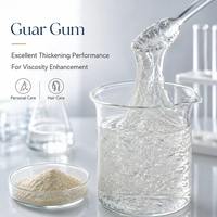 Poudre d'ingrédient cosmétique de gomme de guar pour soins capillaires, nettoyant corporel et masque
