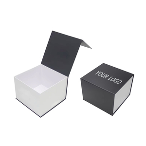 Luxury Custom <b>Black</b> Colored Printed Square Rigid Magnet Cardboard Magnetic Cap Baseball Hat <b>Boxes</b> Packaging Gift <b>Boxes</b> - Product Image 2