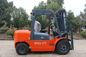 2.5 Ton 3M Gasoline Japanese Isuzu Motor Forklift Factory Warehouse Road Driving