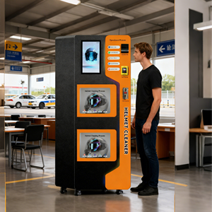 Đông Quan euyuan tự động CE chứng nhận giày mũ bảo hiểm làm sạch máy bán hàng tự động với SDK UVC khử trùng đám mây tích hợp - Product Image 4