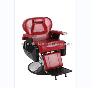 2026 Équipement et mobilier de salon de coiffure et de barbier vintage, Fauteuils de barbier en métal, Fauteuils de barbier en cuir - Product Image 5