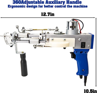 Kit de pistolet à tufter de haute qualité, métier à tisser électromécanique à jet d'air pour la fabrication de tapis et le tricot à la main