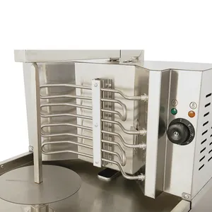 1-queimador Elétrico Comercial Hambúrguer Fabricante De Festa Multi-funcional Máquina de Shawarma Kebab Doner Grill Para Restaurante