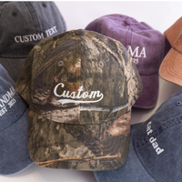 Gorra de Béisbol Clásica Personalizada con Bordado, Ajustable, Transpirable, 100% Algodón Lavado, Unisex, para las Cuatro Estaciones