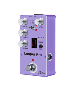 Rowin re-05 Looper Pro เอฟเฟกต์กีตาร์หลายตัวพร้อมเอฟเฟกต์รีเวิร์บคอรัสดีเลย์ - Product Image 2